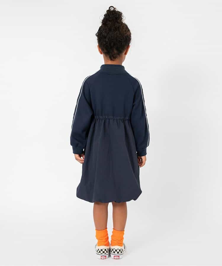 日本童裝 BREEZE 皺褶泡泡連身裙 80-140cm 女童款 秋季 DRESSES