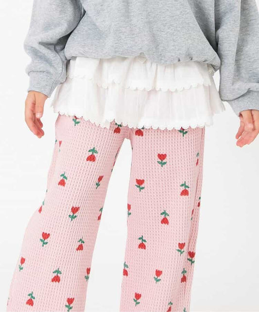 日本童裝 BREEZE 層疊荷葉邊半身裙 80-140cm 女童款 秋季 DRESSES