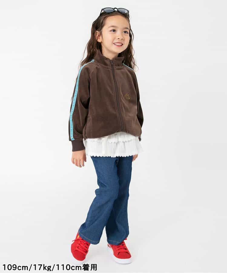日本童裝 BREEZE 層疊荷葉邊半身裙 80-140cm 女童款 秋季 DRESSES