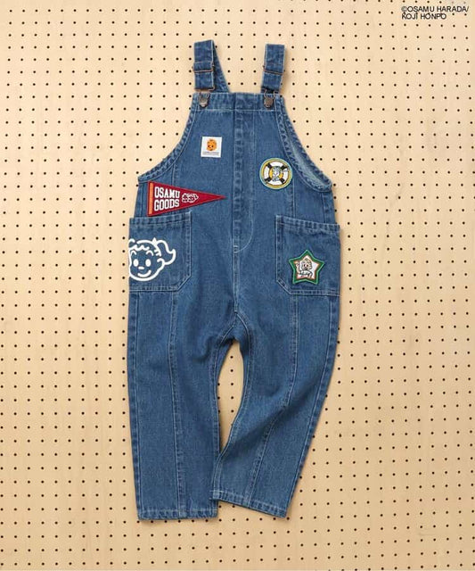 日本童裝 BREEZE x OSAMU GOOD 吊帶連衣 80-130cm 男童款 秋季 Jumpsuit