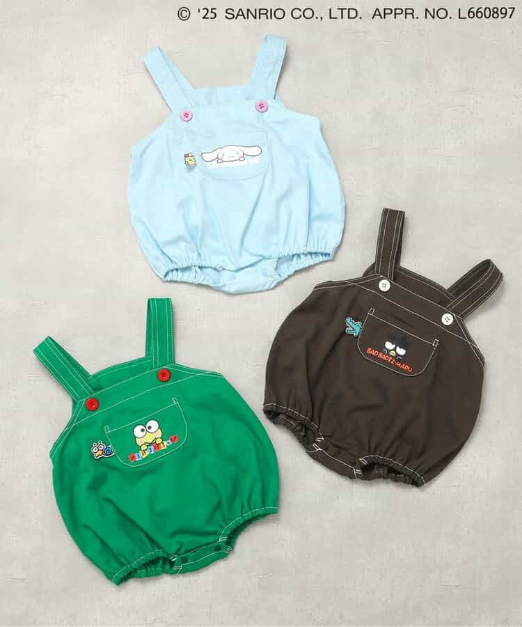 日本童裝 BREEZE x Sanrio 吊帶連衣 70-80cm 男童款/女童款 初生嬰兒 秋季 Jumpsuit