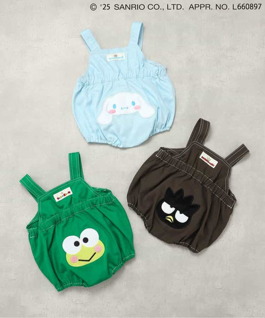 日本童裝 BREEZE x Sanrio 吊帶連衣 70-80cm 男童款/女童款 初生嬰兒 秋季 Jumpsuit