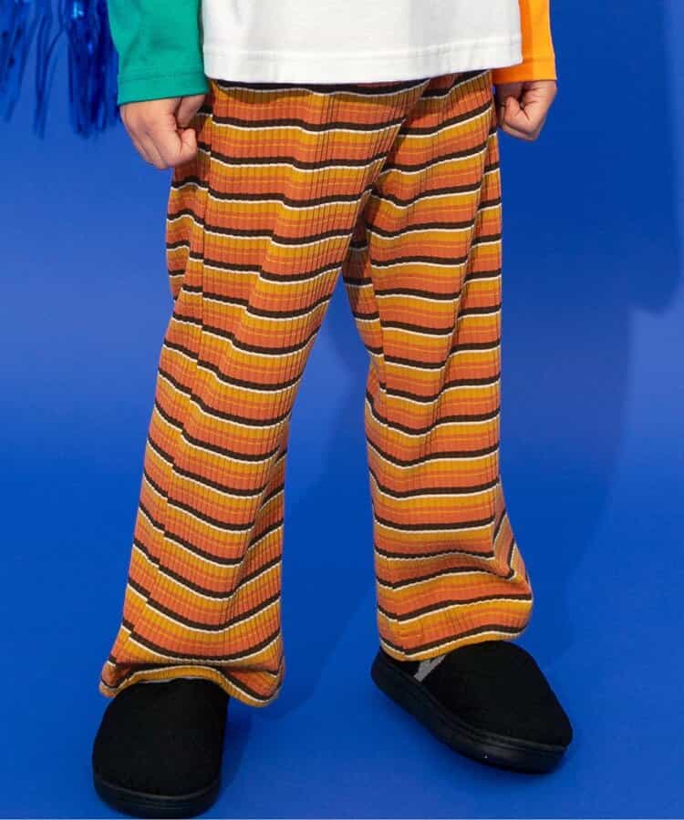 日本童裝 BREEZE 彩色羅紋長褲 80-140cm 男童款/女童款 秋季 PANTS