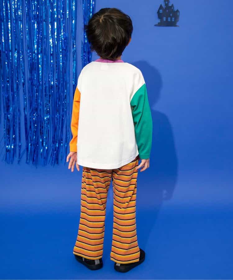 日本童裝 BREEZE 彩色羅紋長褲 80-140cm 男童款/女童款 秋季 PANTS