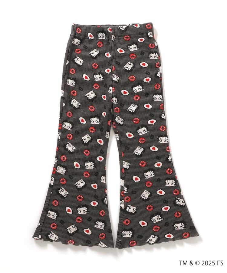 日本童裝 BREEZE x Betty Boop 喇叭長褲 80-140cm 女童款 秋季 PANTS