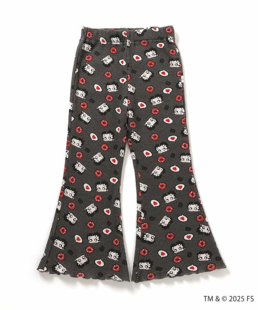 日本童裝 BREEZE x Betty Boop 喇叭長褲 80-140cm 女童款 秋季 PANTS
