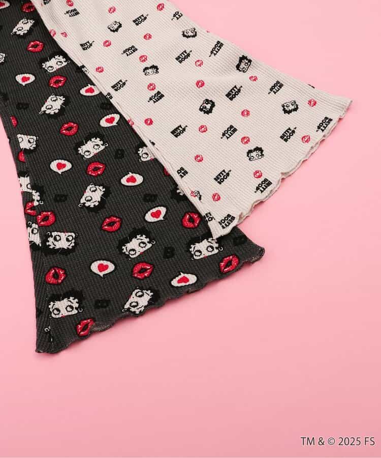 日本童裝 BREEZE x Betty Boop 喇叭長褲 80-140cm 女童款 秋季 PANTS