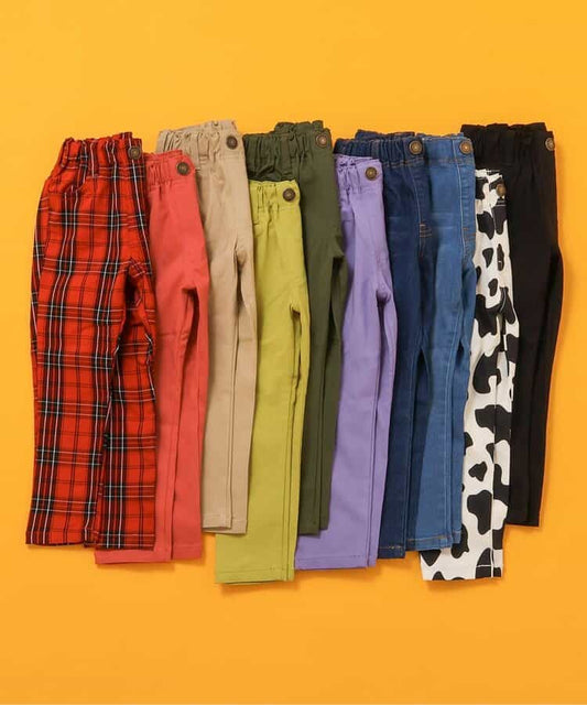 日本童裝 BREEZE 寬鬆休閒褲 90-160cm 男童款/女童款 秋季 PANTS 聖誕紅/新年紅