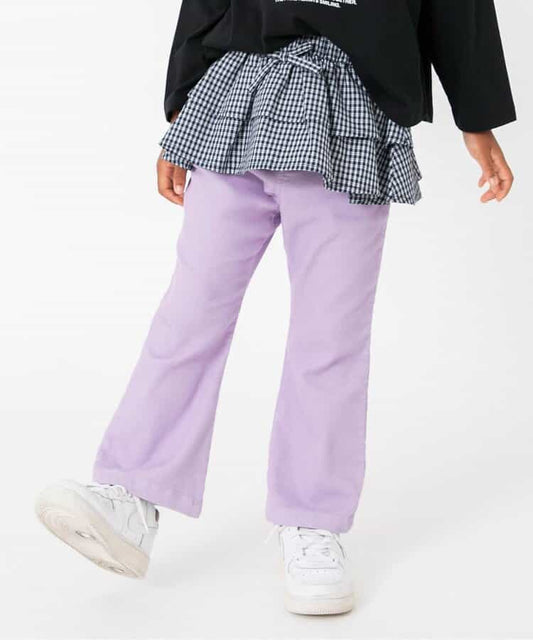 日本童裝 BREEZE 休閒喇叭褲 80-140cm 女童款 秋季 PANTS