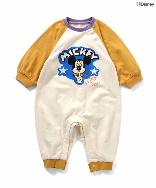 日本童裝 BREEZE x Disney 連衣 70-80cm 男童款/女童款 初生嬰兒 秋季 Jumpsuit