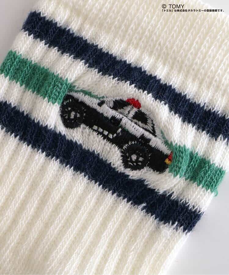 BR#22EE x TOMICA Socks (3 pairs, 10-18cm) - Direct from Japan