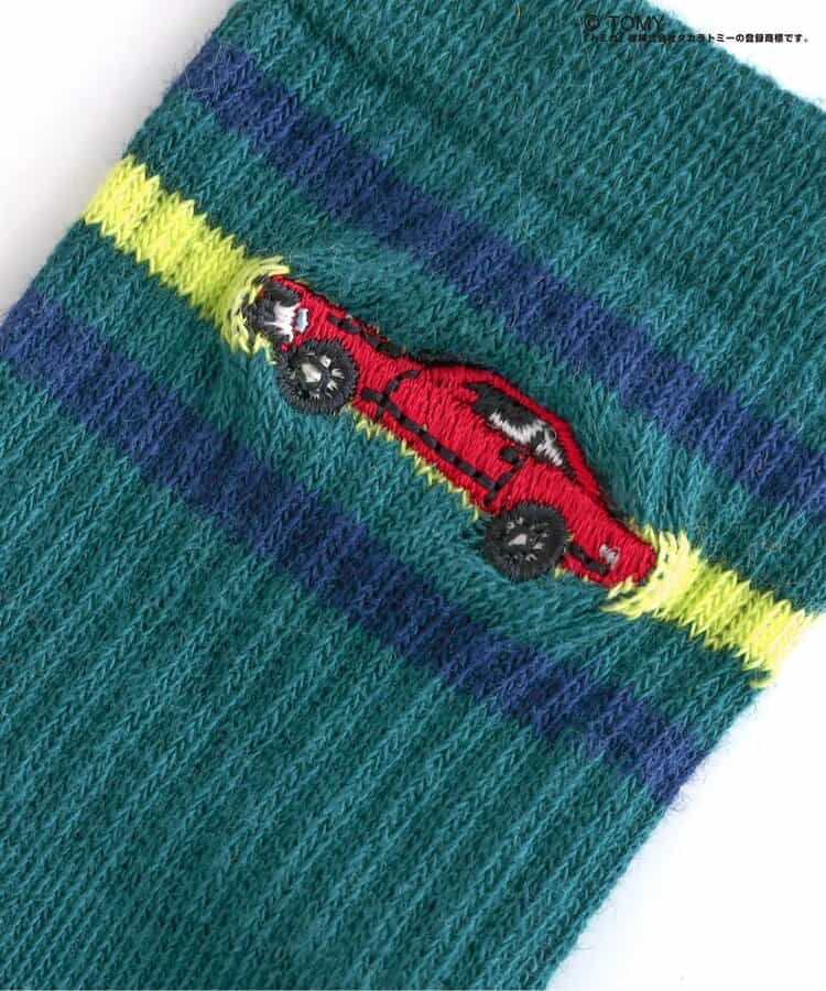 BR#22EE x TOMICA Socks (3 pairs, 10-18cm) - Direct from Japan