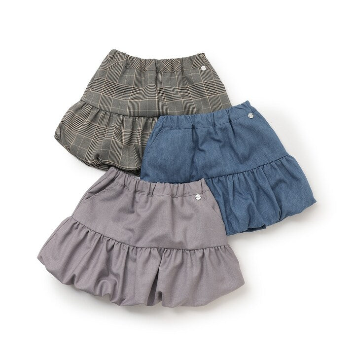 日本童裝 pe#main 泡泡燈籠短裙 80-130cm 女童款 秋季 SKIRTS