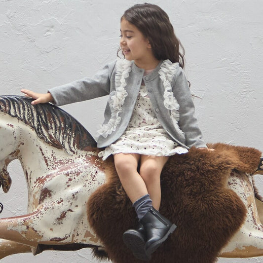 日本童裝 pe#main 蕾絲吊帶裙兩件裝 80-130cm 女童款 秋季 DRESSES