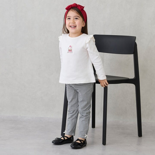 日本童裝 pe#main 絲帶緊身褲 80-130cm 女童款 秋季 PANTS