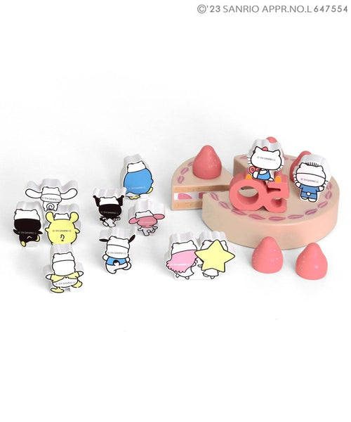 日本直送 BR#22EE Ampersand x Hello Kitty 50周年記念 積木蛋糕套裝 其他系列 玩具