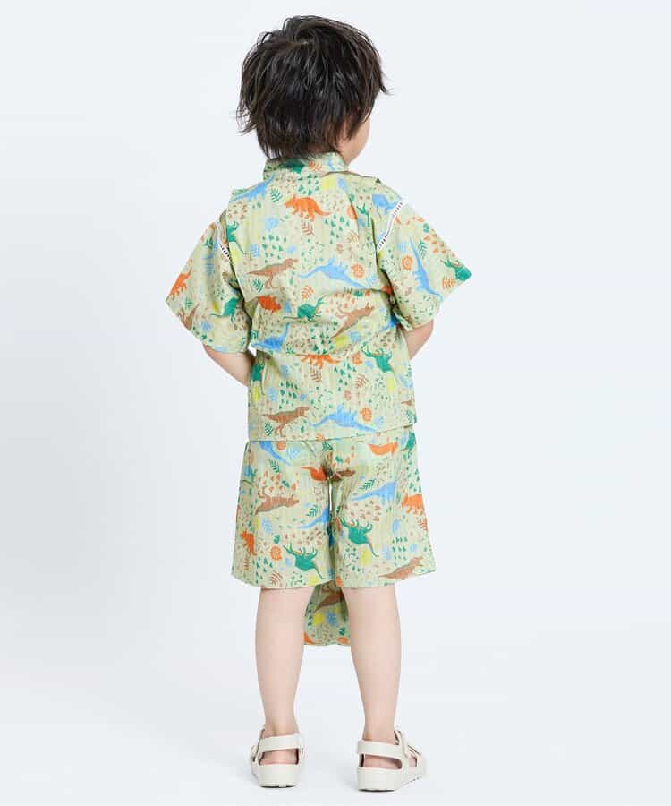 Japanese Ampersand Jinbei Pouch Japanese Kimono 80-140cm Boys Summer Other Brands Children's Clothing TOPS PANTS Japanese Summer Festival Special