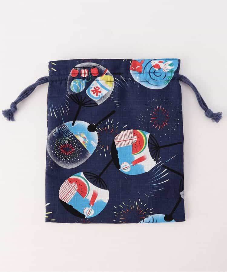 Japanese Ampersand Jinbei Pouch Japanese Kimono 80-140cm Boys Summer Other Brands Children's Clothing TOPS PANTS Japanese Summer Festival Special