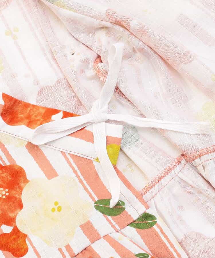 Japanese Ampersand Jinbei Ren Pouch Japanese Kimono 80-140cm Girls Summer Other Brands Children's Clothing TOPS PANTS Japanese Summer Festival Special