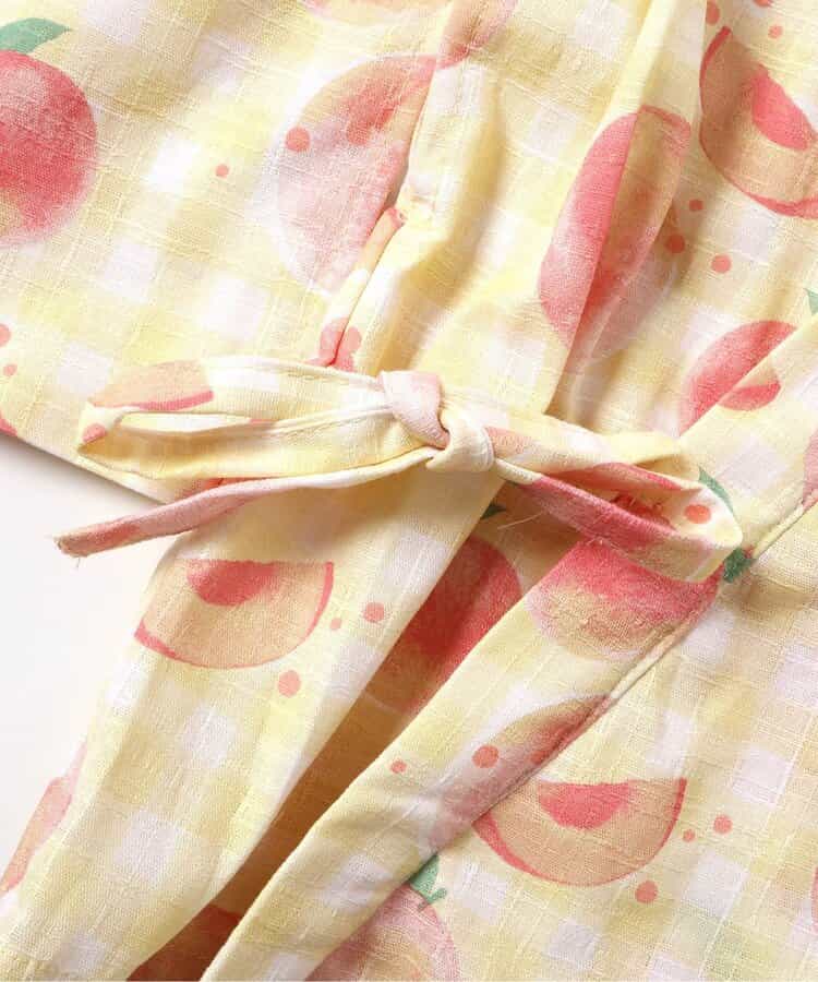 Japanese Ampersand 2Way Yukata with Pouch (80-140cm) Japanese Kimono for Girls (Summer Dresses from Other Brands)