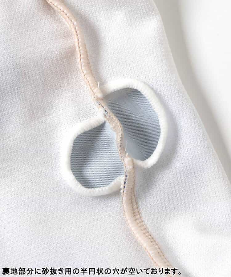 Ampersand UV-Proof Two-Piece Swimsuit (Direct from Japan) 80-140cm Girls' Summer Swimsuit Special