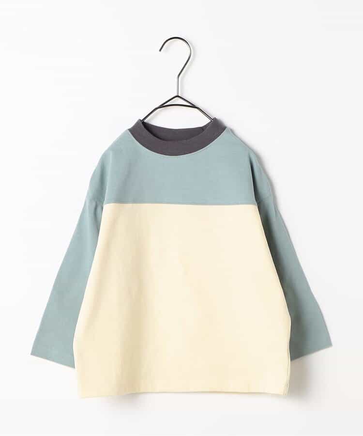 Japanese children's clothing p.prem#r sports style long-sleeved tops 80-140cm boys/girls summer TOPS
