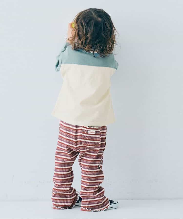 Japanese children's clothing p.prem#r sports style long-sleeved tops 80-140cm boys/girls summer TOPS