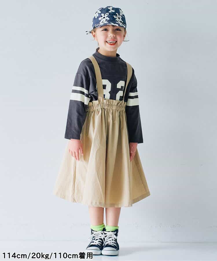 Japanese children's clothing p.prem#r sports style long-sleeved tops 80-140cm boys/girls summer TOPS