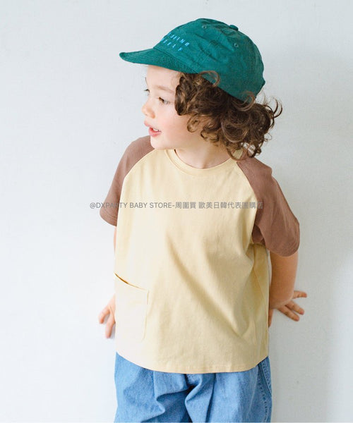 日本童裝 p.prem#r 口袋短袖上衣 80-140cm 男童款/女童款 夏季 TOPS
