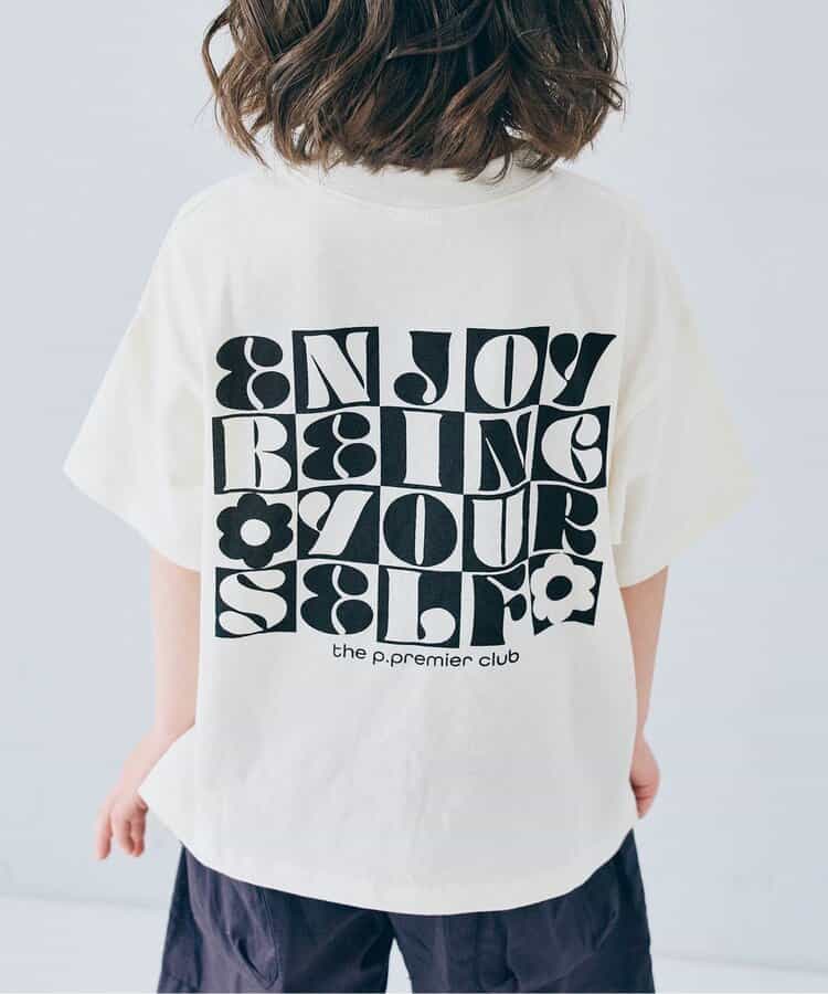 Japanese children's clothing p.prem#r cute printed T-shirt 80-140cm boys/girls summer TOPS