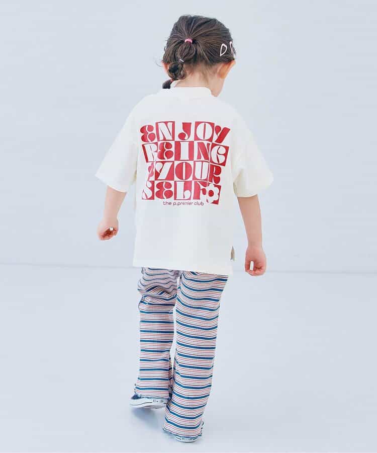 Japanese children's clothing p.prem#r cute printed T-shirt 80-140cm boys/girls summer TOPS