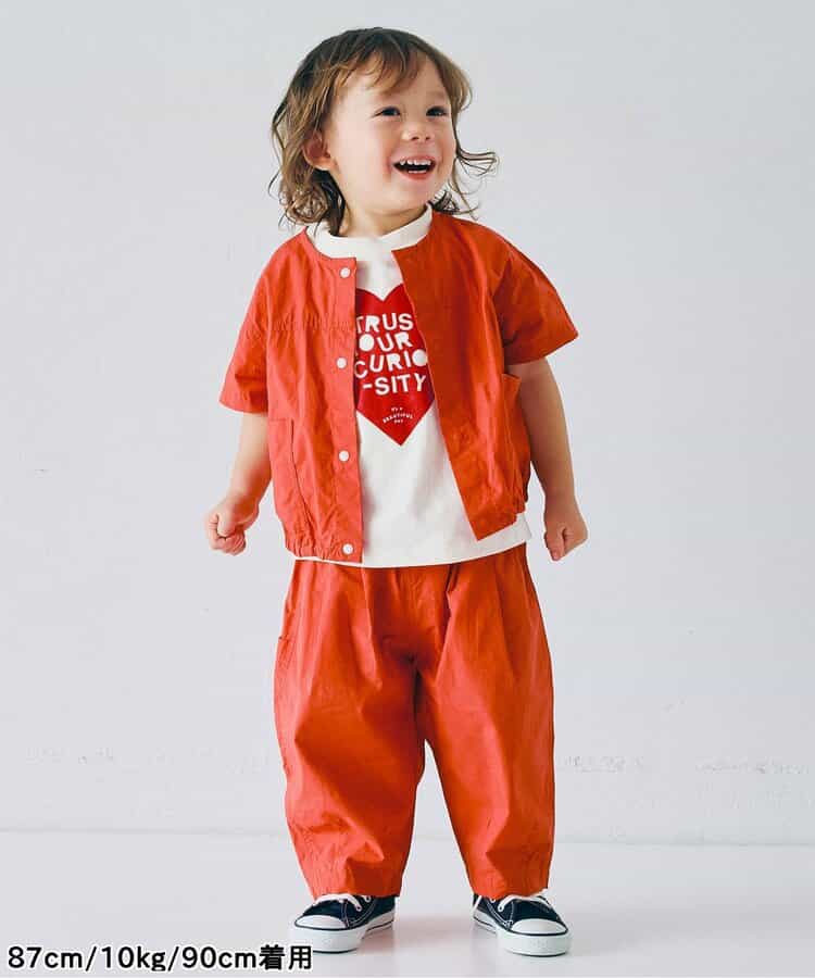Japanese children's clothing p.prem#r cute printed T-shirt 80-140cm boys/girls summer TOPS