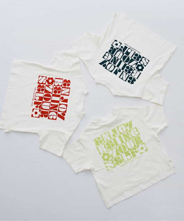 Japanese children's clothing p.prem#r cute printed T-shirt 80-140cm boys/girls summer TOPS