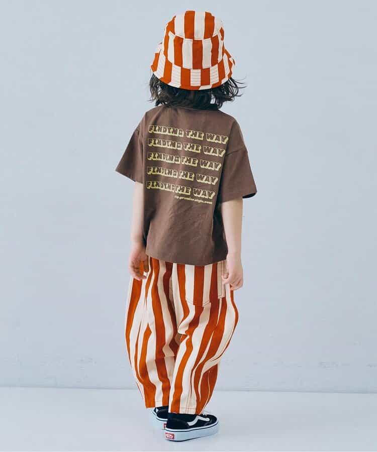 Japanese children's clothing p.prem#r letter print T-shirt 80-140cm boys/girls summer TOPS