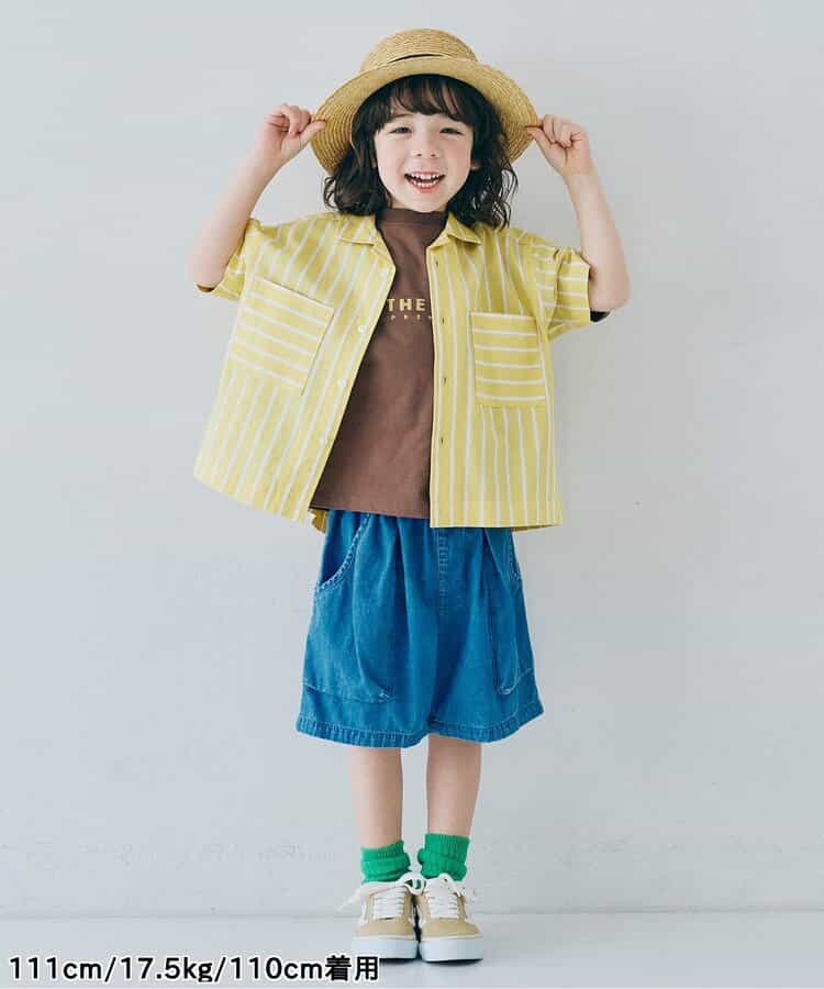 Japanese children's clothing p.prem#r letter print T-shirt 80-140cm boys/girls summer TOPS