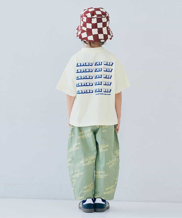 Japanese children's clothing p.prem#r letter print T-shirt 80-140cm boys/girls summer TOPS