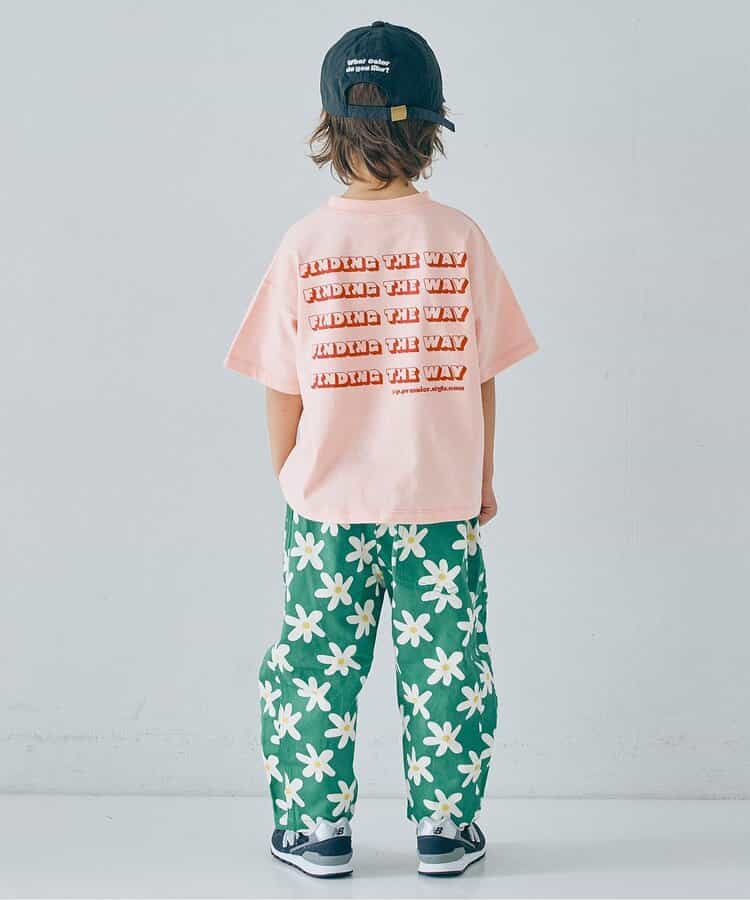 Japanese children's clothing p.prem#r letter print T-shirt 80-140cm boys/girls summer TOPS