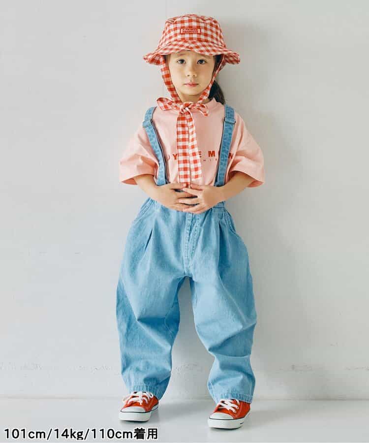 Japanese children's clothing p.prem#r letter print T-shirt 80-140cm boys/girls summer TOPS