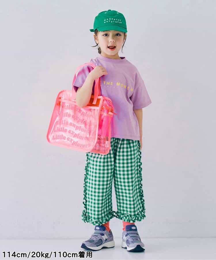 Japanese children's clothing p.prem#r letter print T-shirt 80-140cm boys/girls summer TOPS