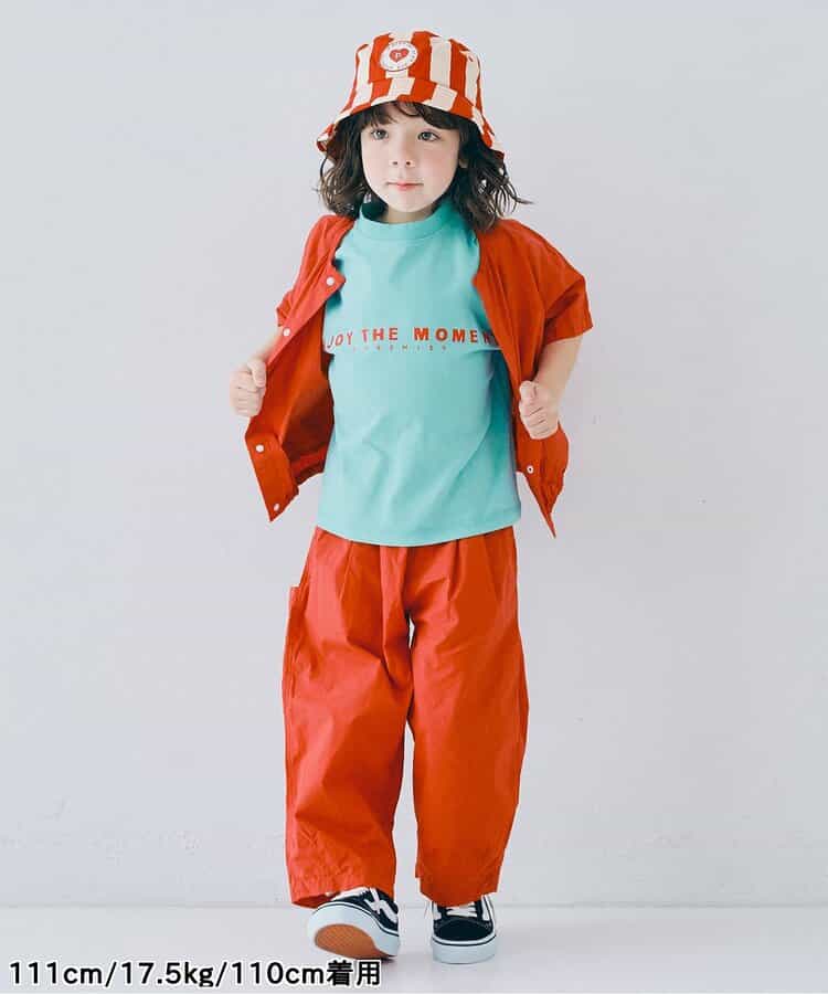 Japanese children's clothing p.prem#r letter print T-shirt 80-140cm boys/girls summer TOPS