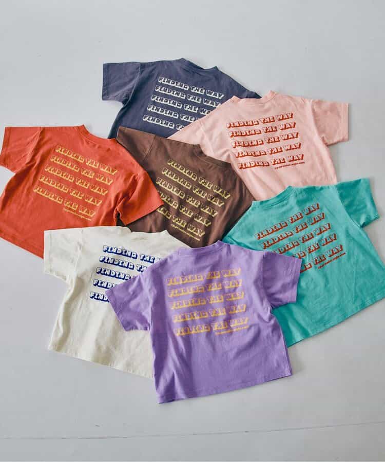 Japanese children's clothing p.prem#r letter print T-shirt 80-140cm boys/girls summer TOPS