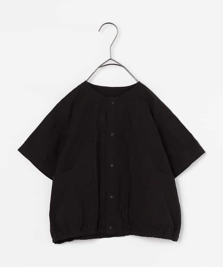 Japanese children's clothing p.prem#r typewriter snap button short-sleeved shirt 80-140cm boys/girls summer TOPS