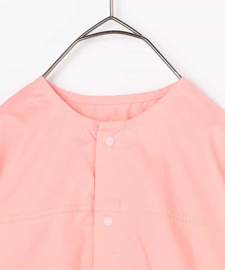 Japanese children's clothing p.prem#r typewriter snap button short-sleeved shirt 80-140cm boys/girls summer TOPS