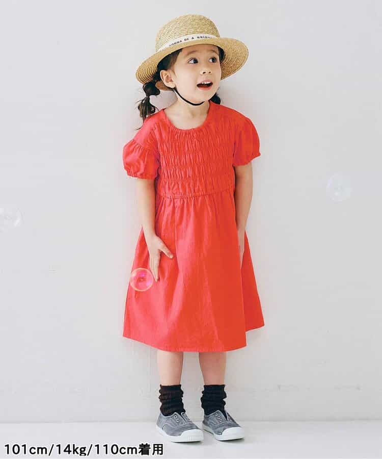 Japanese children's clothing p.prem#r cable pleated dress 80-140cm girls summer dresses