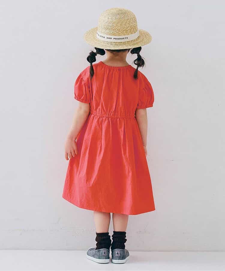 Japanese children's clothing p.prem#r cable pleated dress 80-140cm girls summer dresses