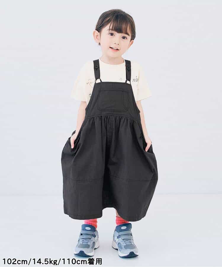 Japanese children's clothing p.prem#r suspender dress 80-140cm girls summer dresses