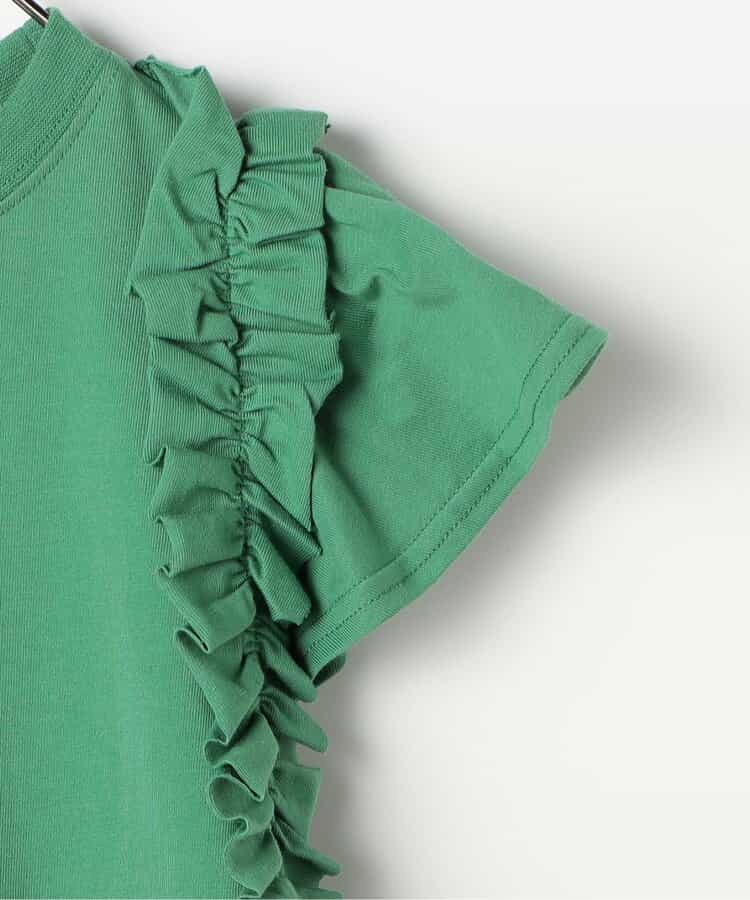 Japanese children's clothing p.prem#r side pleated short-sleeved dress 80-140cm girls summer dresses