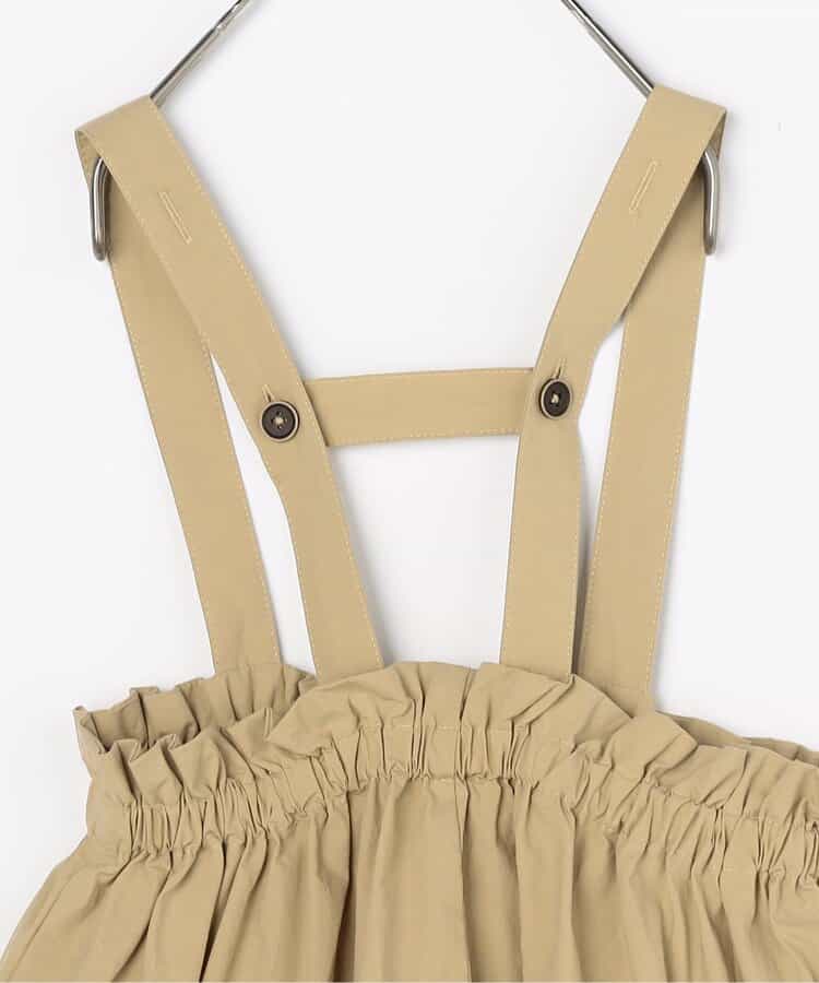 Japanese children's clothing p.prem#r 2Way slip skirt & ruffle sleeve top two-piece set 80-140cm girls summer TOPS SKIRTS