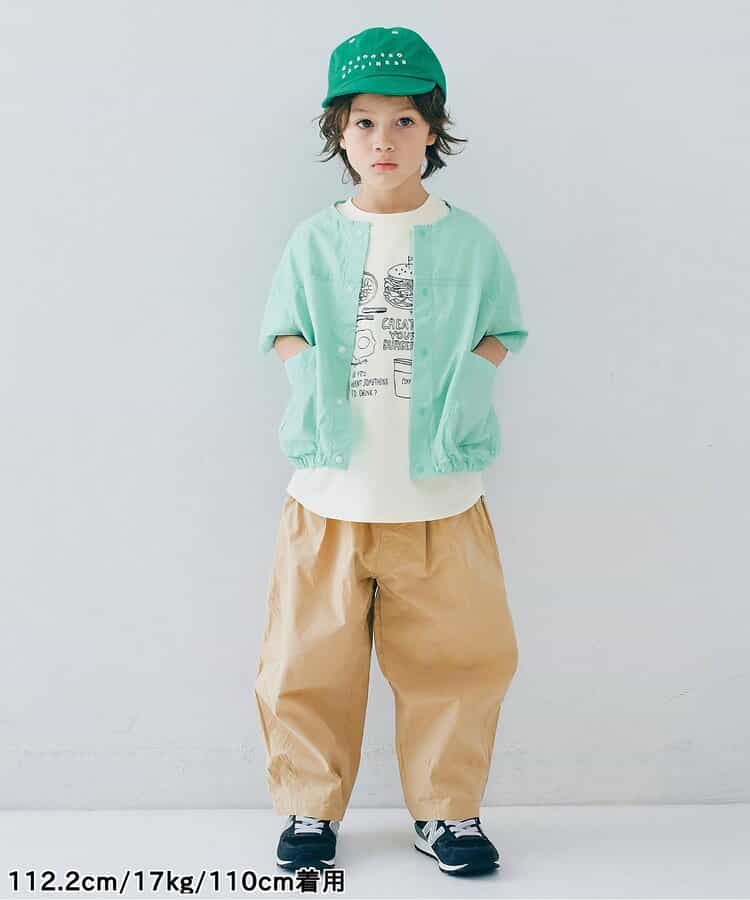 日本童裝 p.prem#r 寬鬆長褲 80-140cm 男童款/女童款 夏季 PANTS