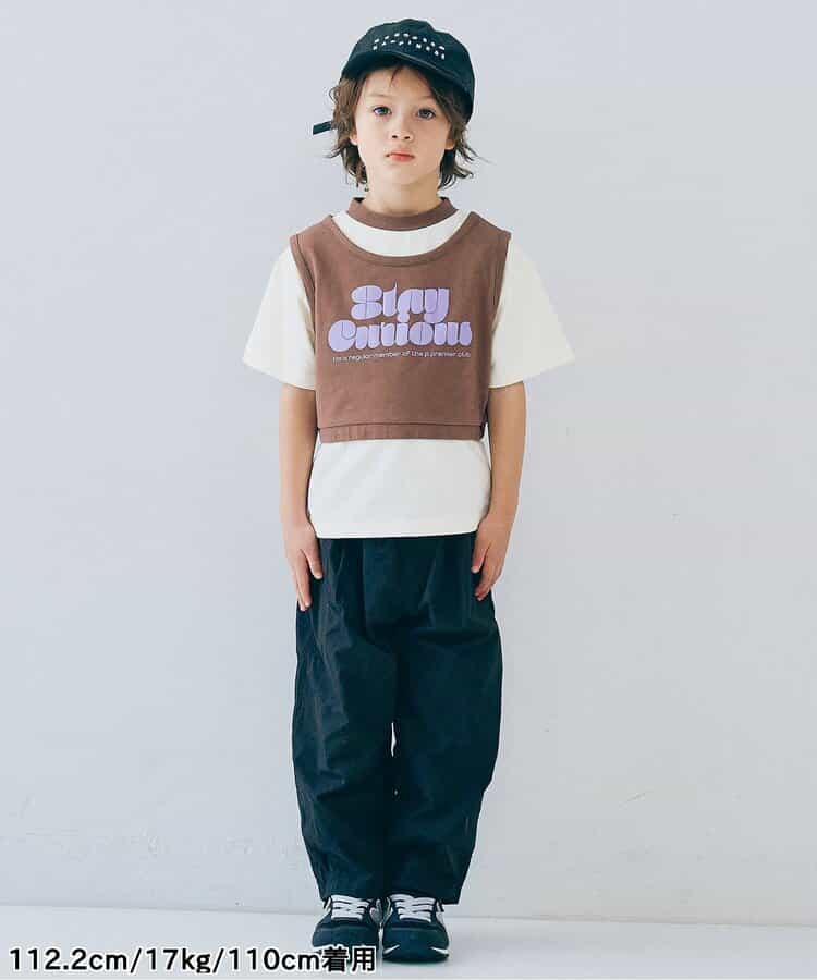 日本童裝 p.prem#r 寬鬆長褲 80-140cm 男童款/女童款 夏季 PANTS